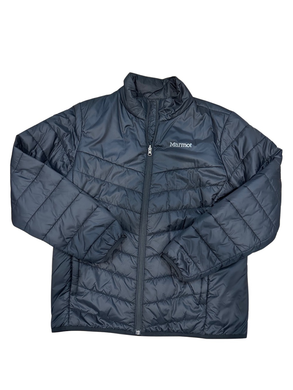 Marmot Men's Navy Lightweight Quilted Puffer Jacket